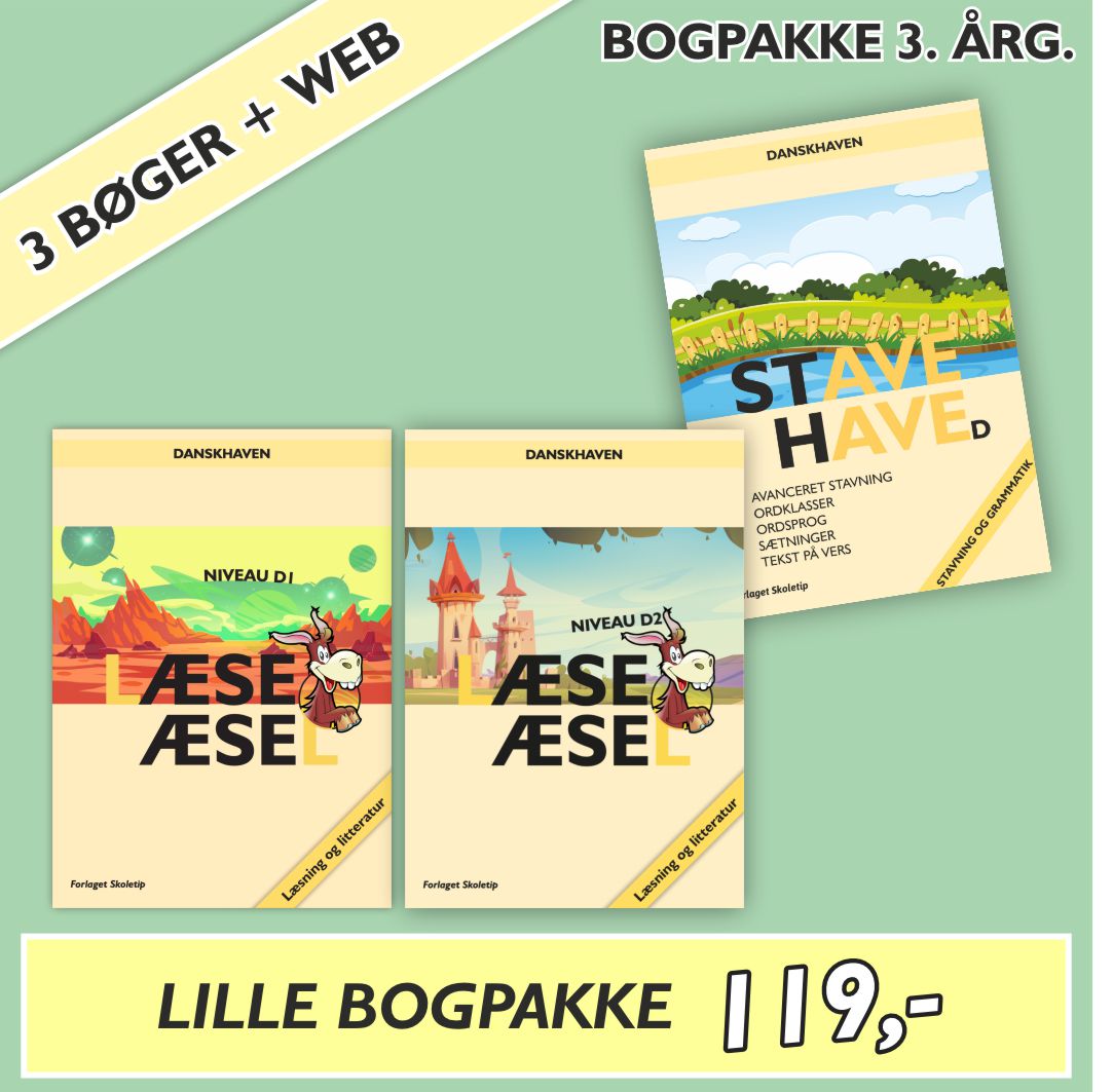 Lille bogpakke 3. årgang