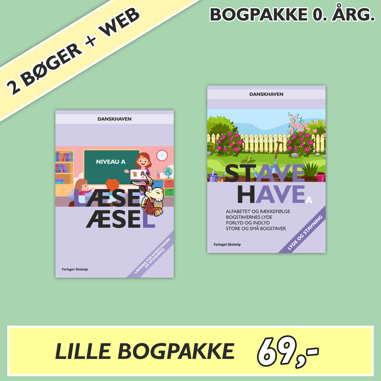 Lille bogpakke 0. årgang