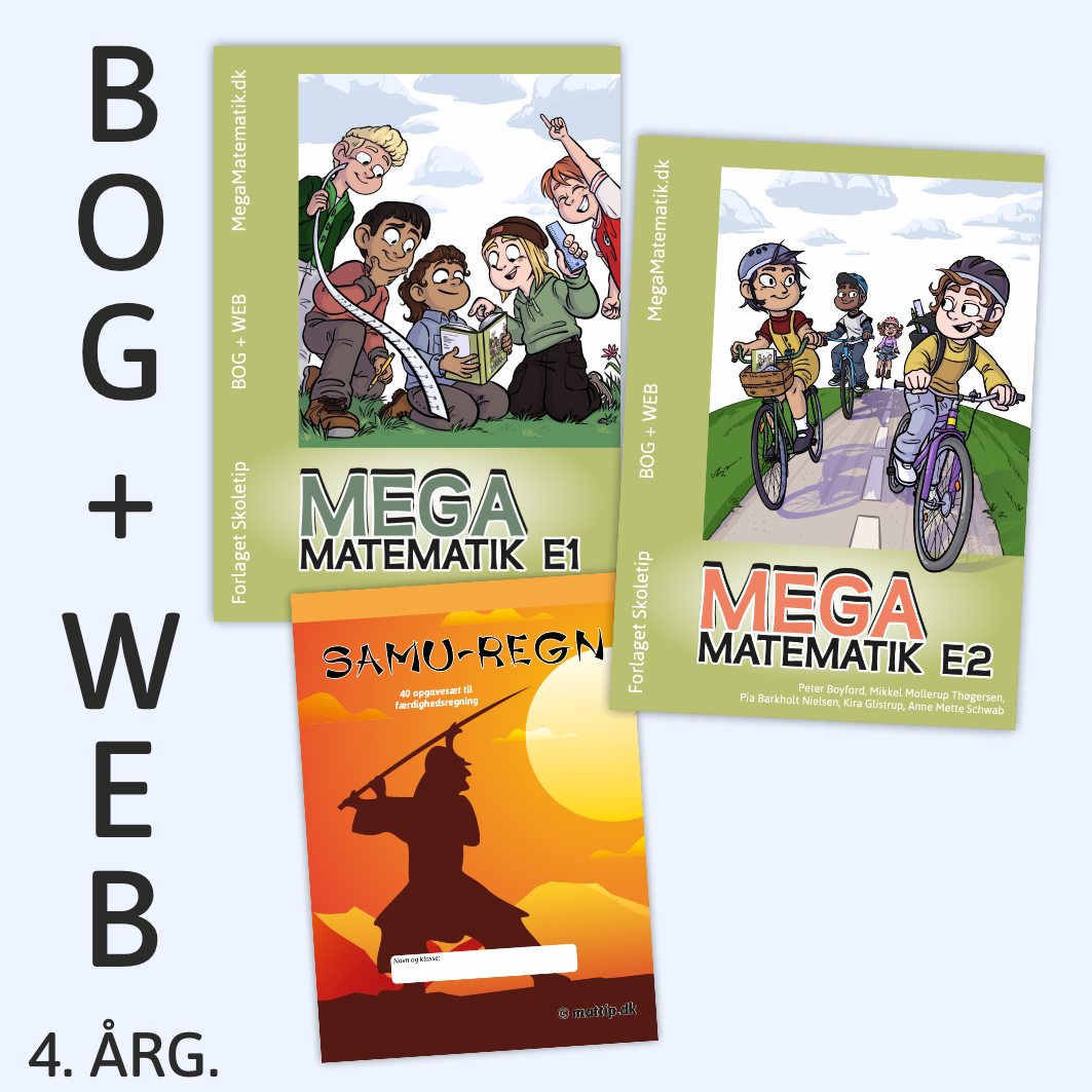 MegaMatematik bogpakke 4. årg.