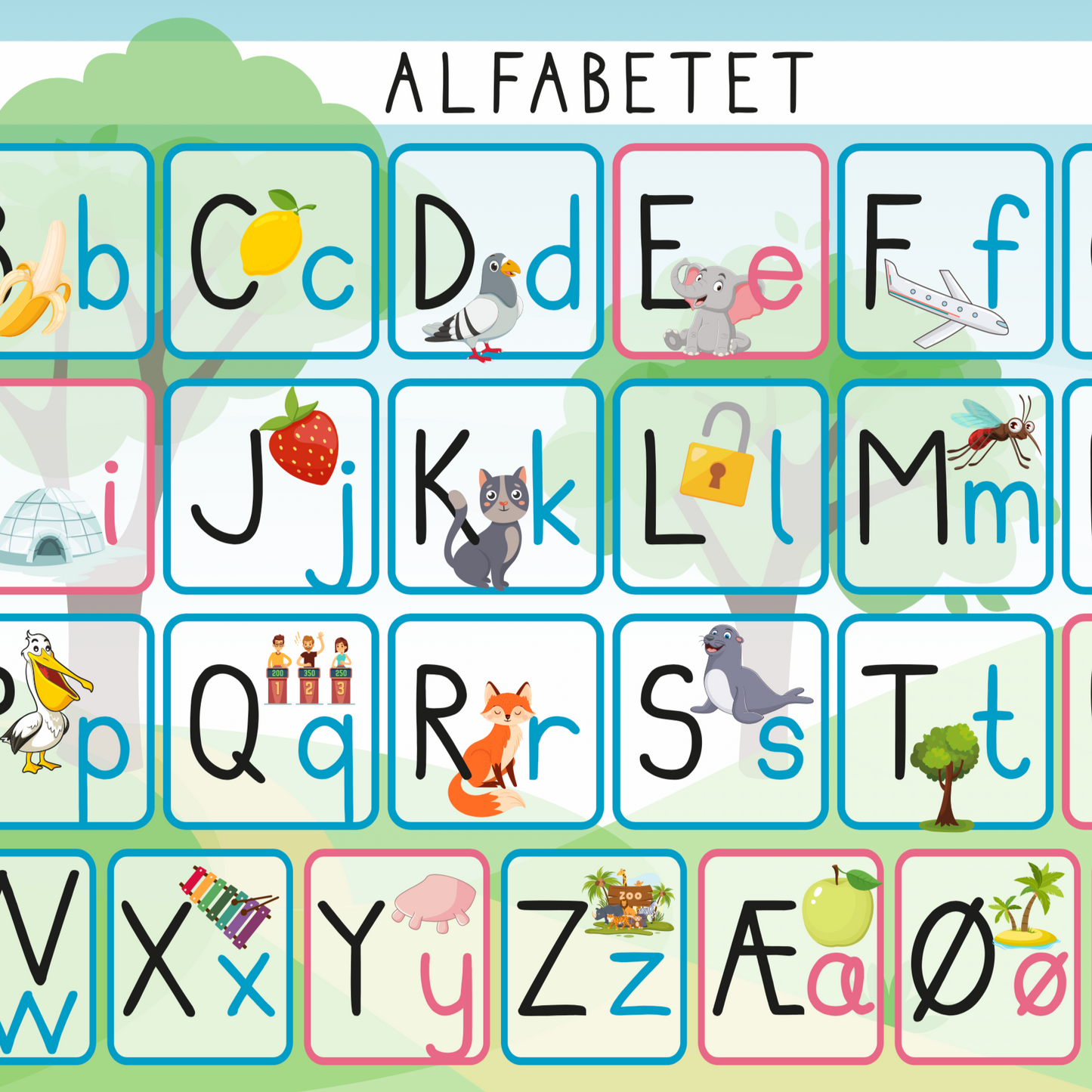 Alfabetmåtte