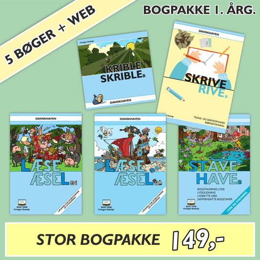 Stor bogpakke 1. årgang