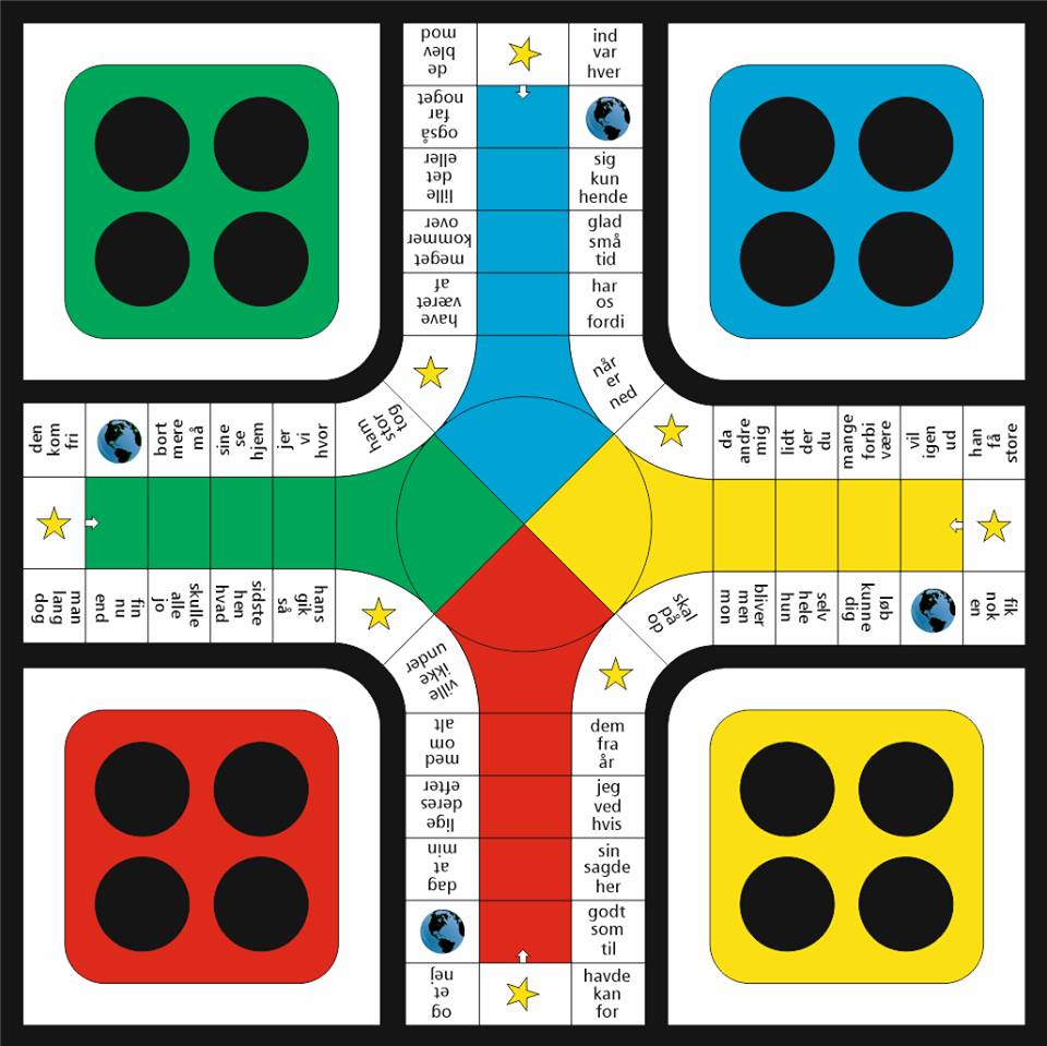 Ludo med 120 ord (lille)