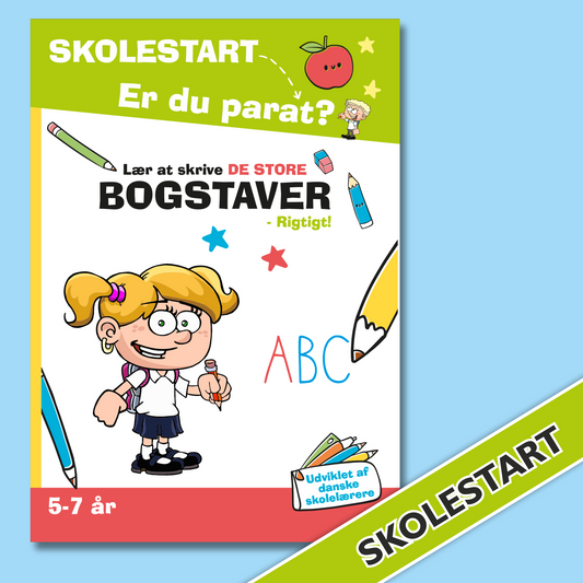 Lær at skrive de store bogstaver - Rigtigt!