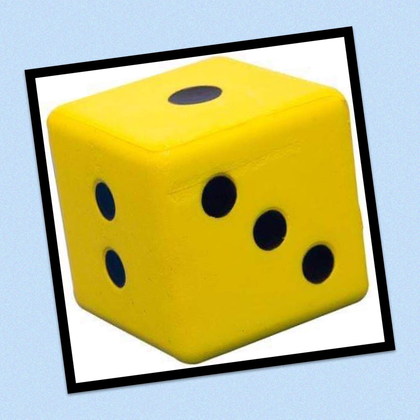 Skumterning 8x8 cm