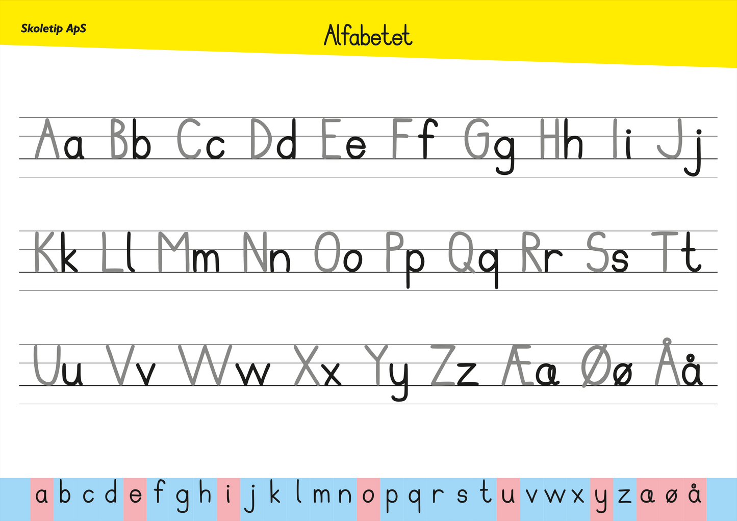 Underlag: Alfabetet