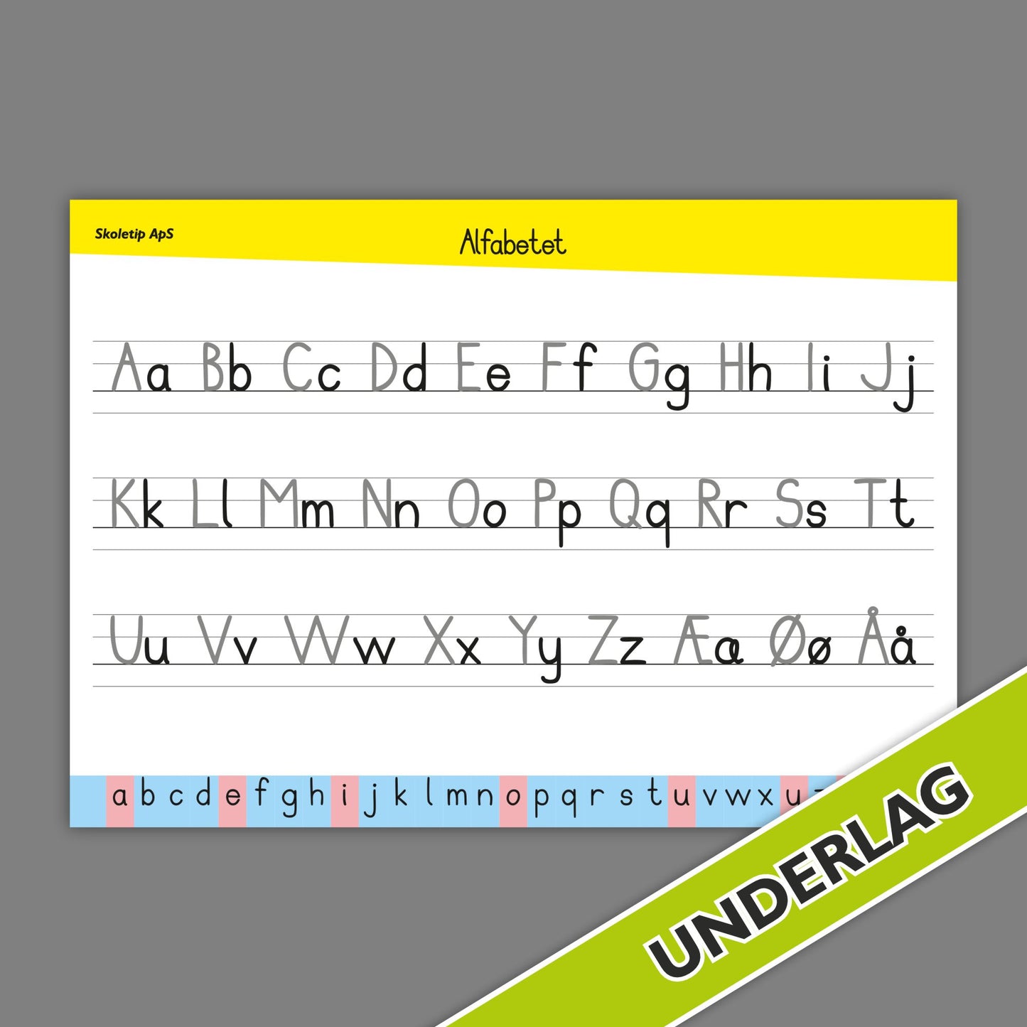 Underlag: Alfabetet