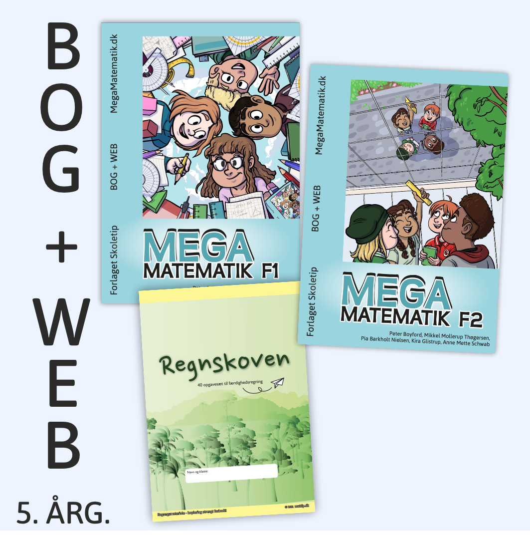 MegaMatematik bogpakke 5. årg.