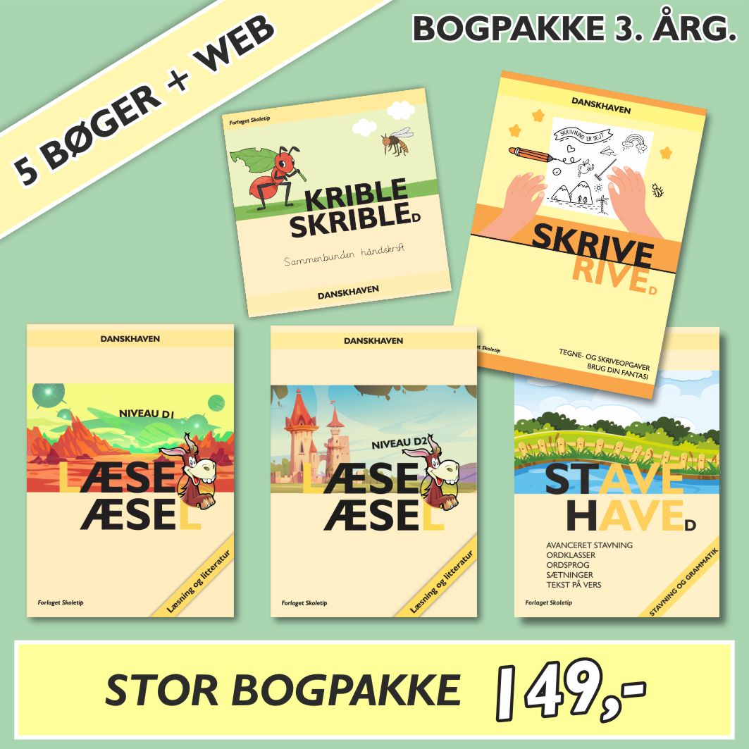 Stor bogpakke 3. årgang