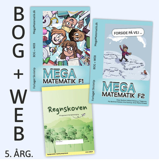 MegaMatematik bogpakke 5. årg. FORUDBESTILLING